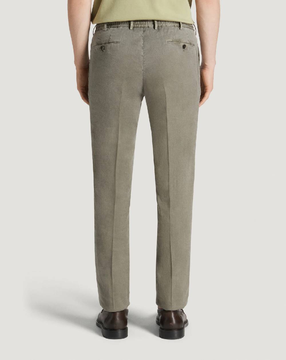 Pt Torino Pantaloni Slim in lino stretch délavé Qualità Garantita