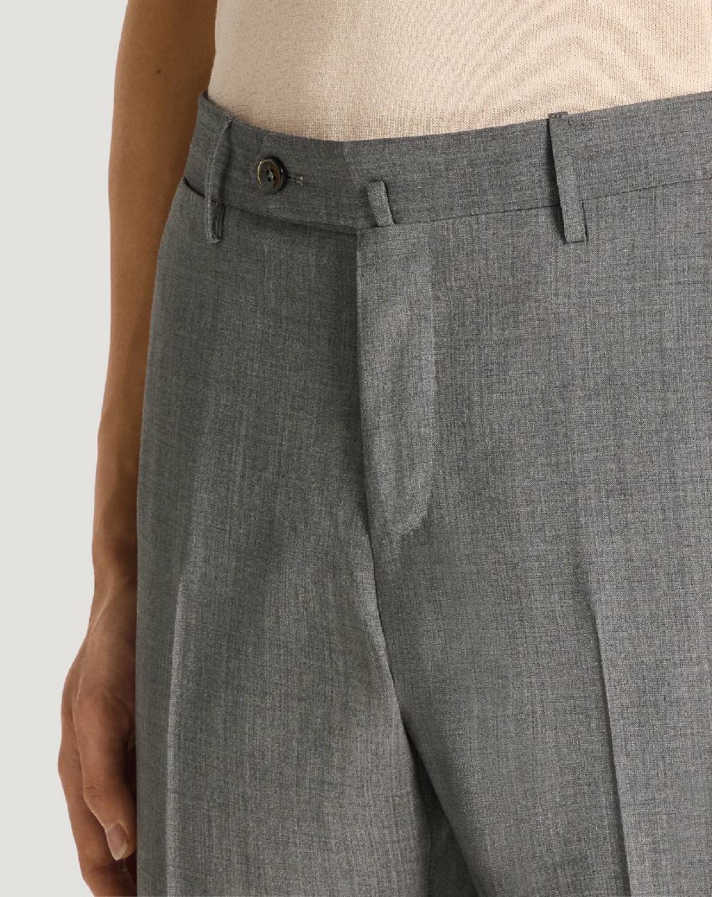 Pt Torino Pantaloni Slim in lana four season Negozi Online