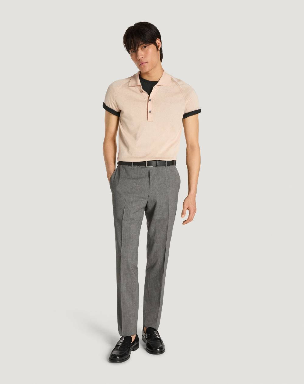 Pt Torino Pantaloni Slim in lana four season Negozi Online