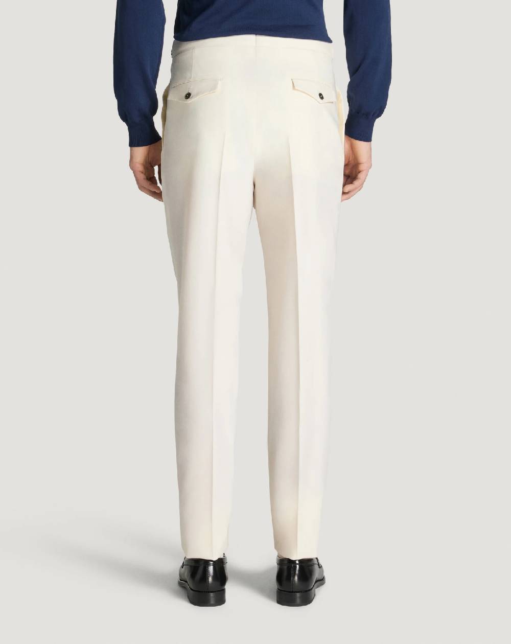 Pt Torino Pantaloni Gentleman in lana tropical Fino Al -60%