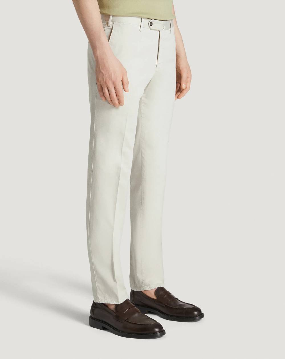 Pt Torino Pantaloni Slim in silkochino Affare Del Giorno