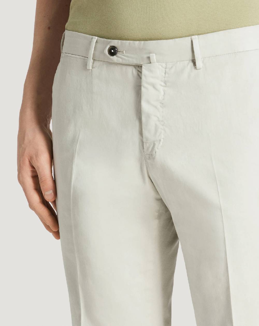 Pt Torino Pantaloni Slim in silkochino Affare Del Giorno
