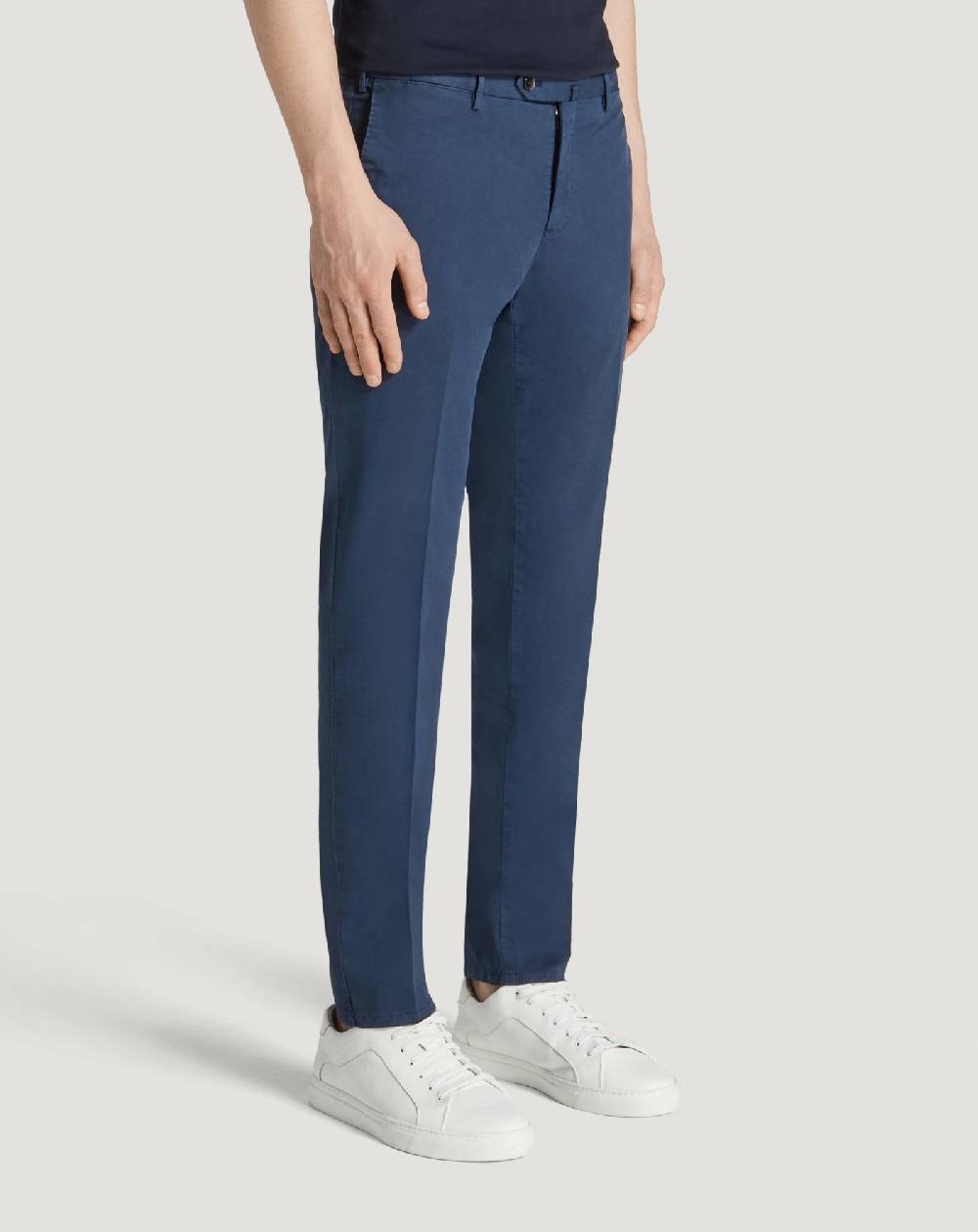 Pt Torino Pantaloni Slim in gabardina stretch Novità