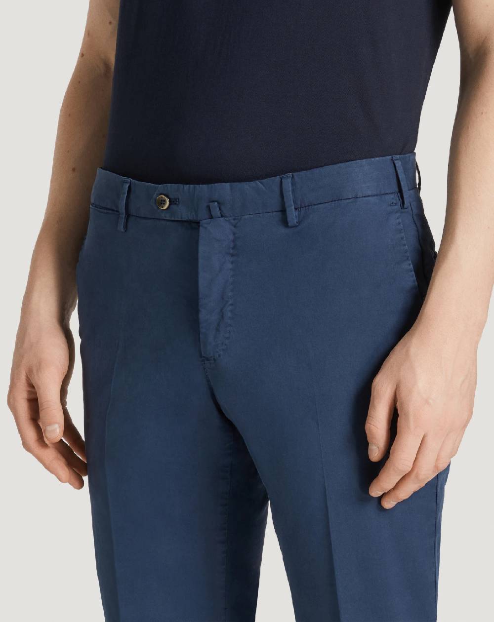 Pt Torino Pantaloni Slim in gabardina stretch Novità