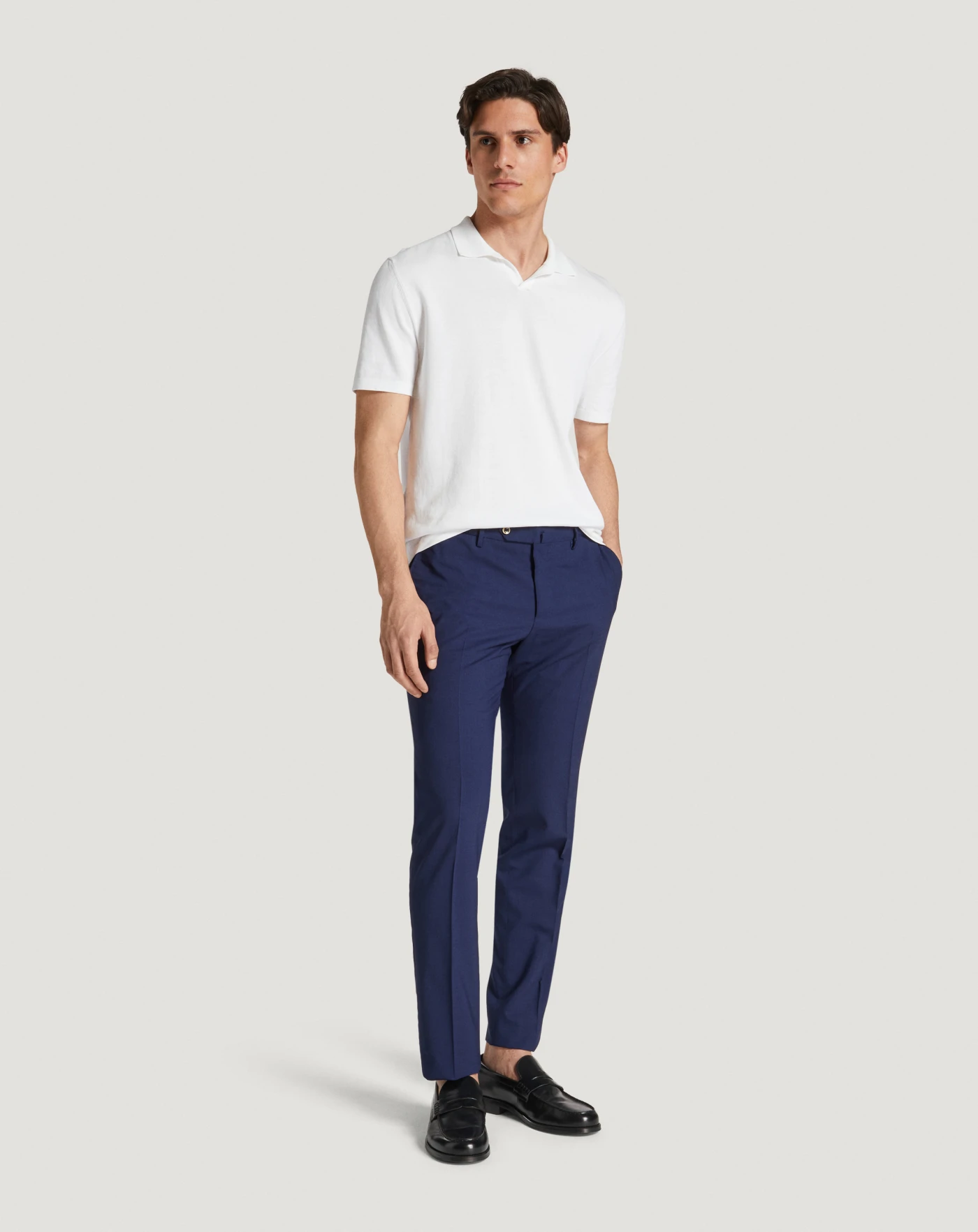 Pt Torino Pantaloni Slim in lana four season Presa