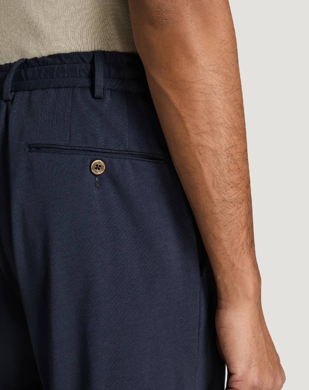 Pt Torino Pantaloni Slim in jersey stretch Sconto