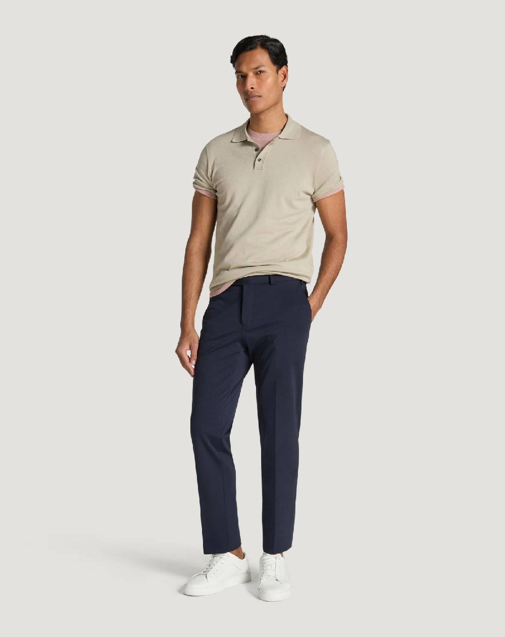 Pt Torino Pantaloni Slim in jersey stretch Sconto