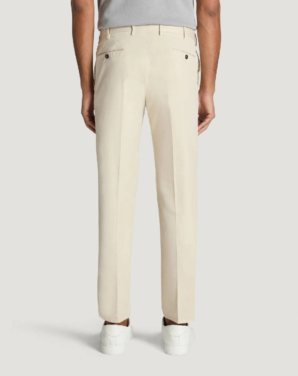 Pt Torino Pantaloni Slim in gabardina stretch Economico