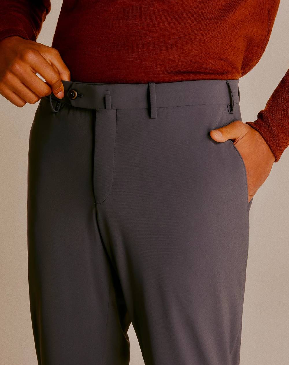 Pt Torino Pantaloni Slim in tessuto organico stretch Saldi