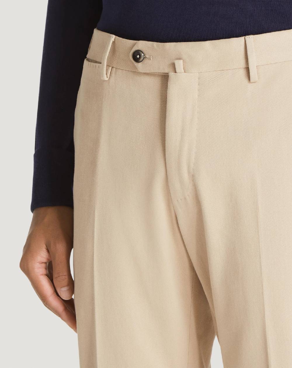 Pt Torino Pantaloni Slim in cotone & cachemire Vendita Calda