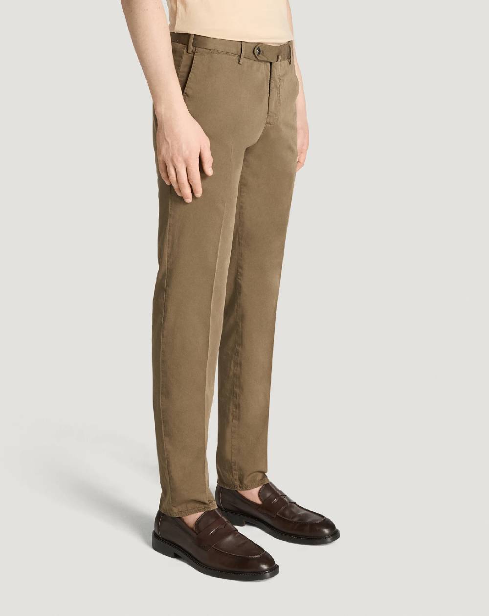 Pt Torino Pantaloni Slim in silkochino Vendita Economica