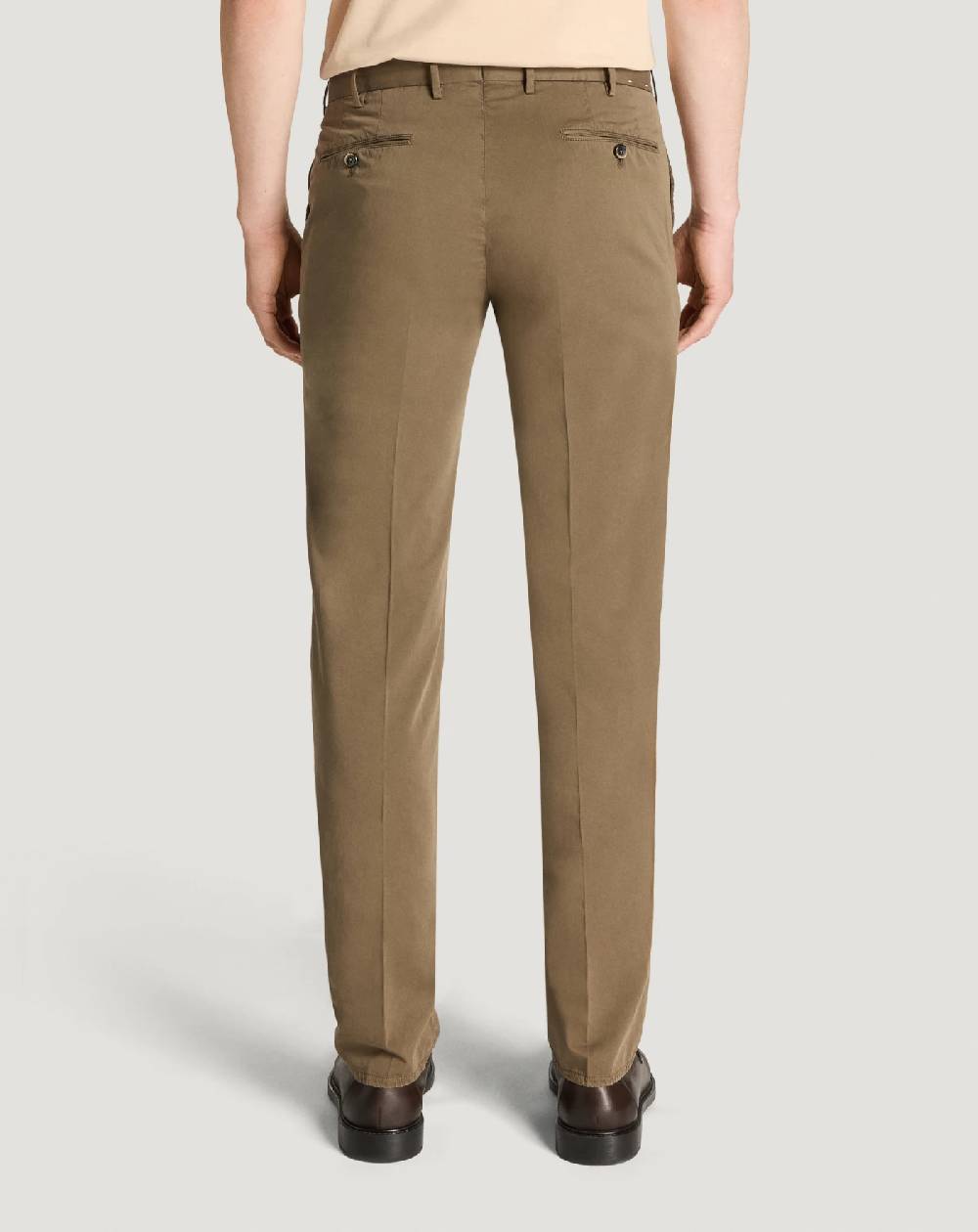 Pt Torino Pantaloni Slim in silkochino Vendita Economica