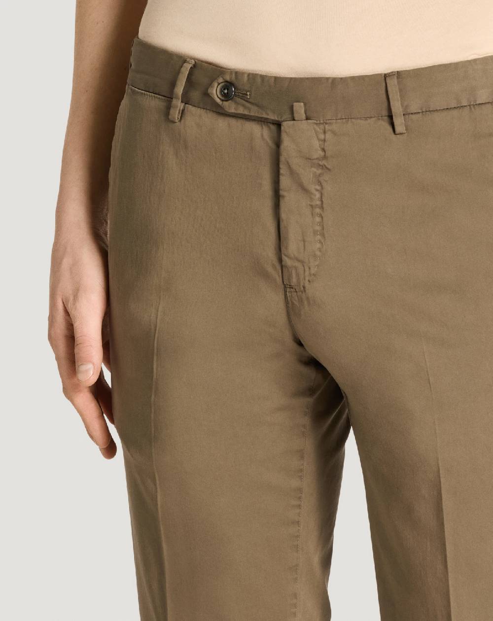Pt Torino Pantaloni Slim in silkochino Vendita Economica