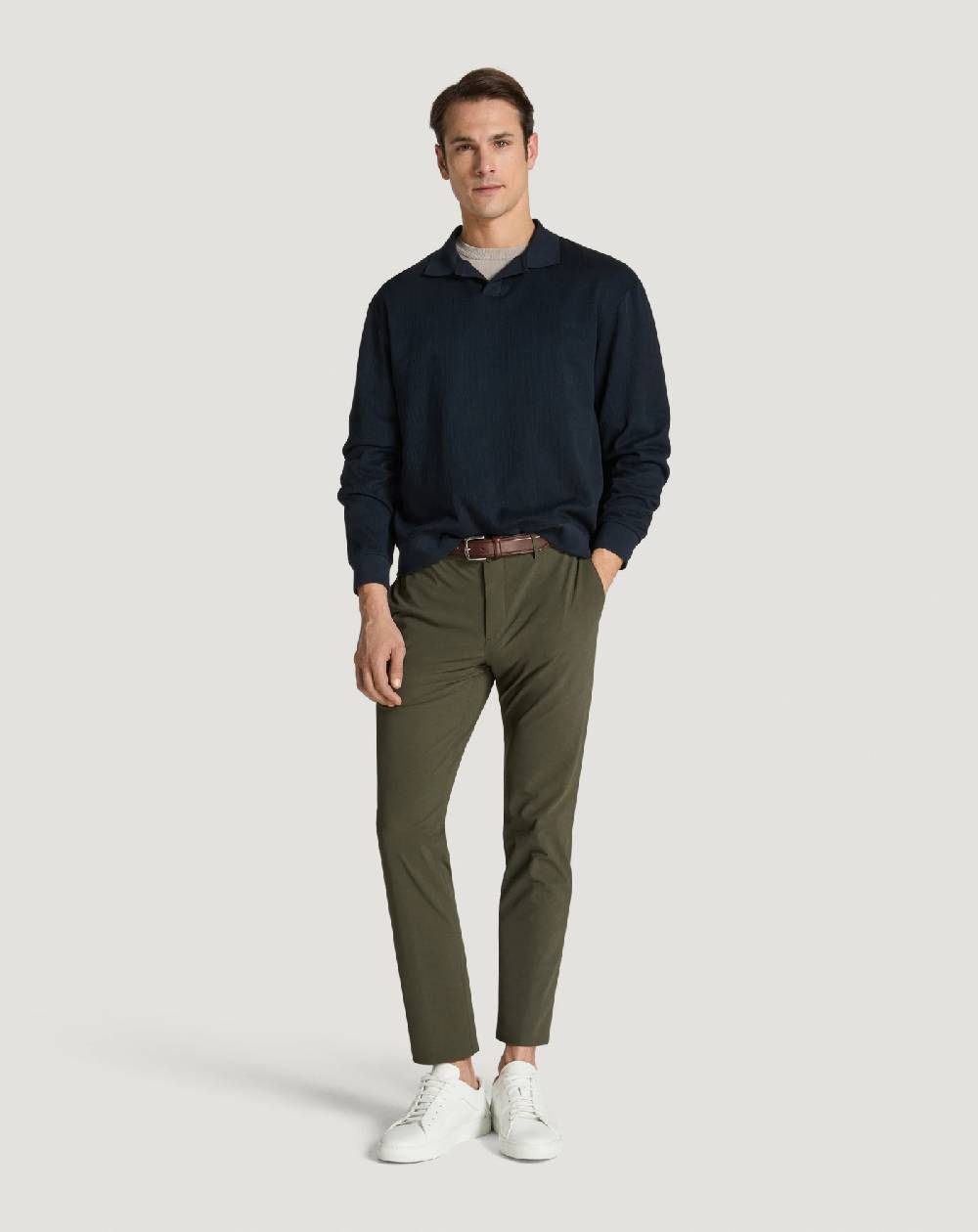 Pt Torino Pantaloni Slim in tessuto organico stretch In Saldo