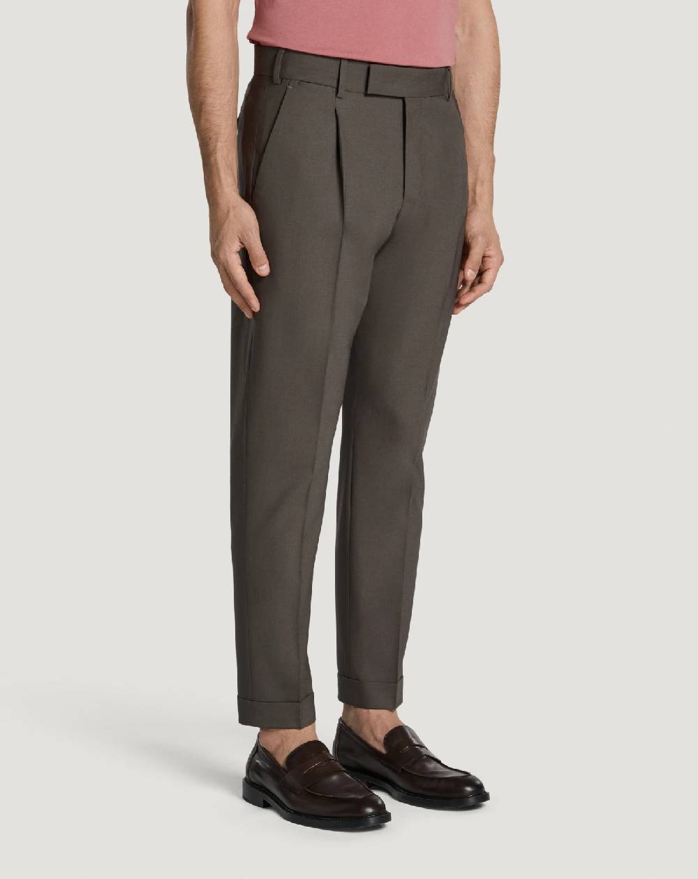 Pt Torino Pantaloni Rebel in lana tropical Vendita