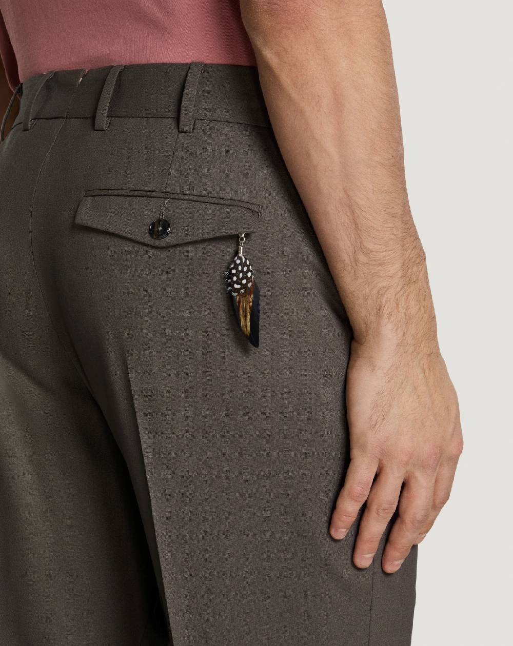 Pt Torino Pantaloni Rebel in lana tropical Vendita