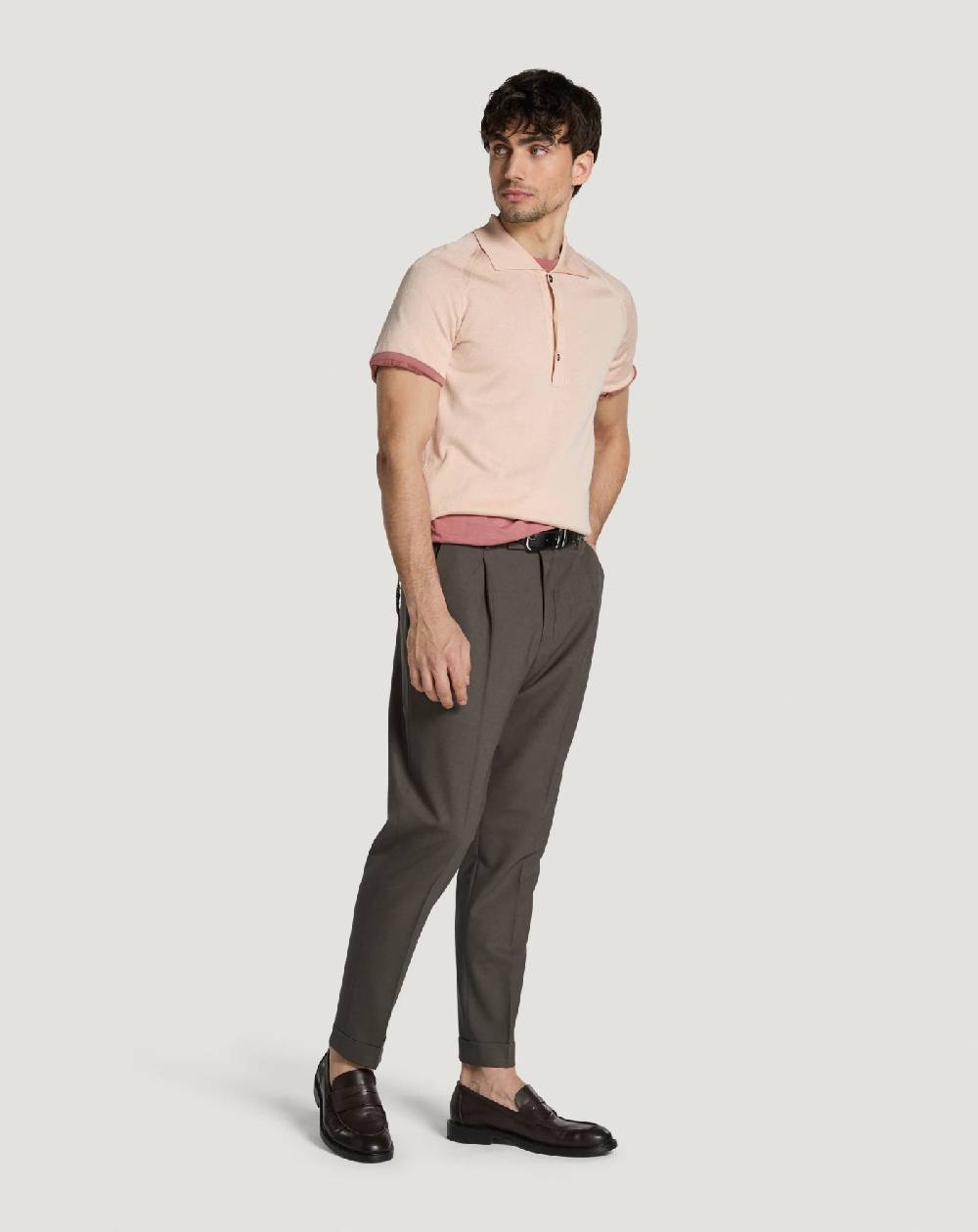 Pt Torino Pantaloni Rebel in lana tropical Vendita
