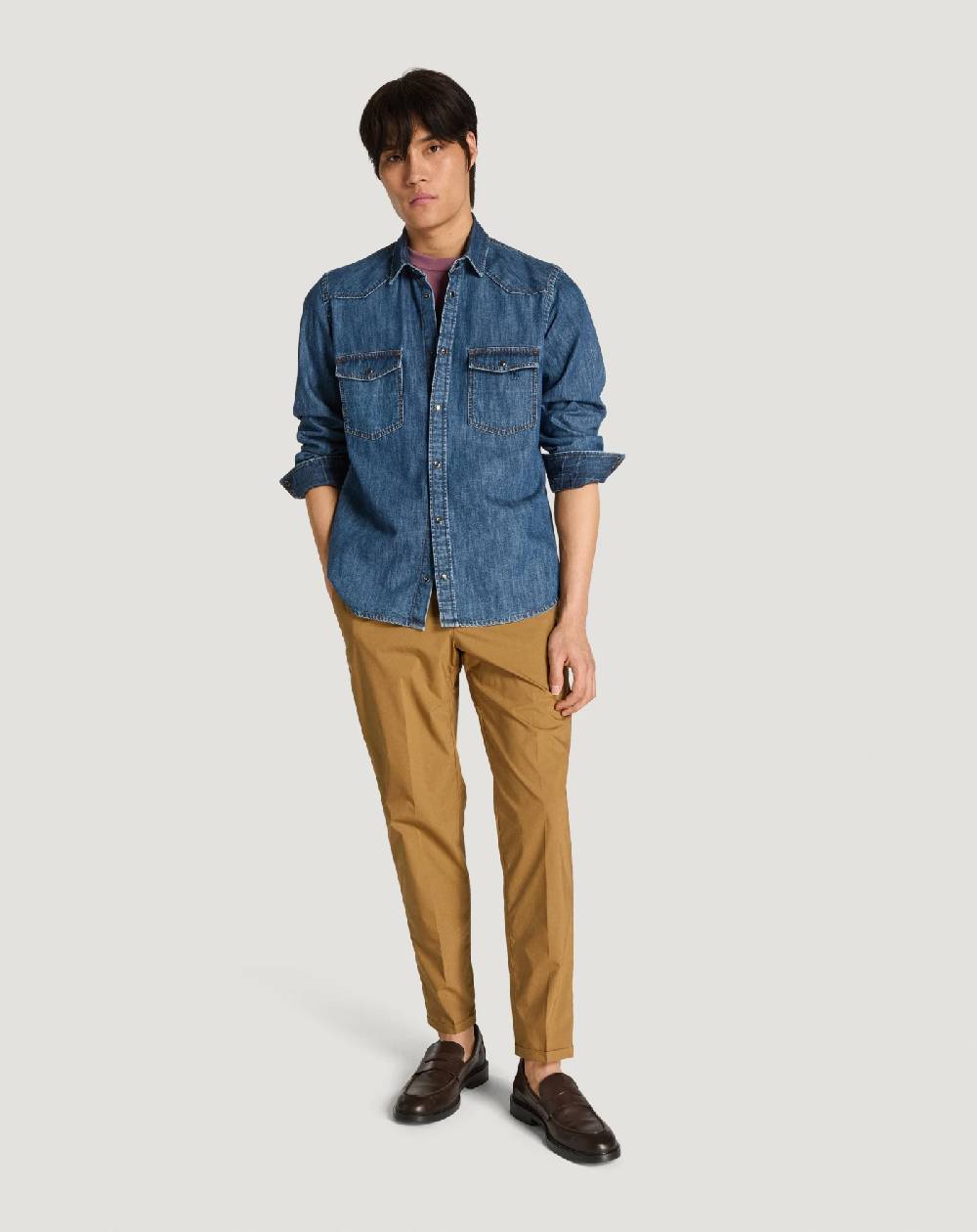 Pt Torino Pantaloni The Rebel in popeline Promozione