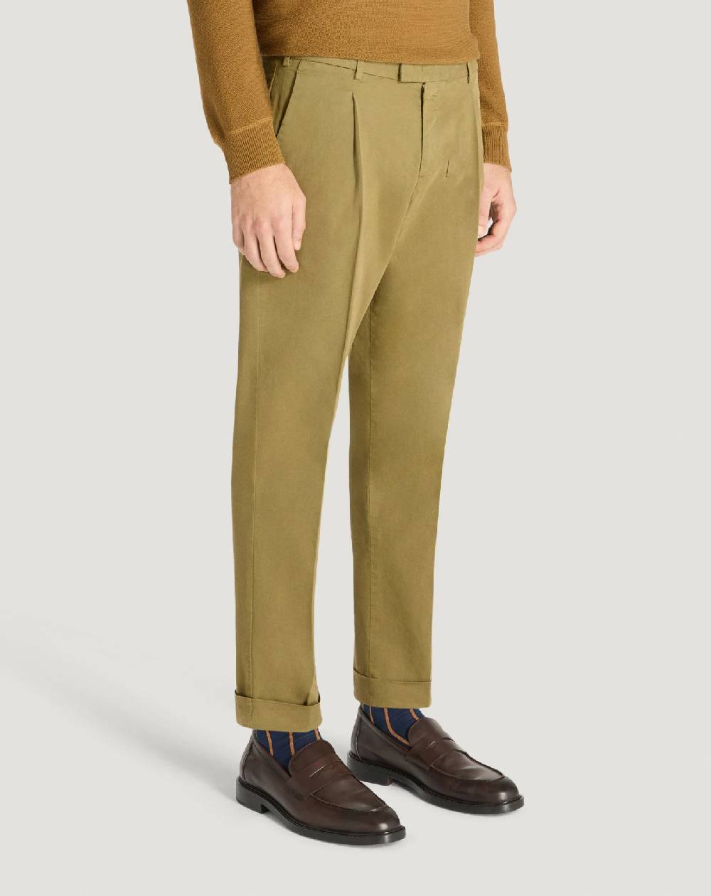 Pt Torino Pantaloni Rebel in gabardina stretch Pezzi Unici