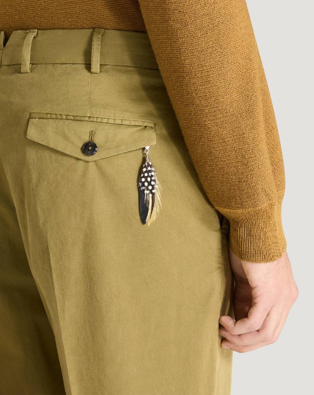 Pt Torino Pantaloni Rebel in gabardina stretch Pezzi Unici