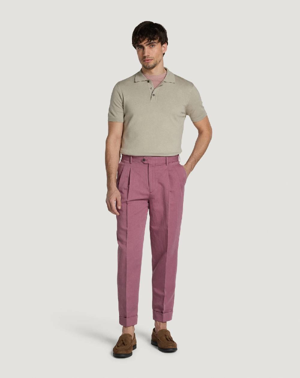 Pt Torino Pantaloni The Reporter in gabardina Fino Al -60%