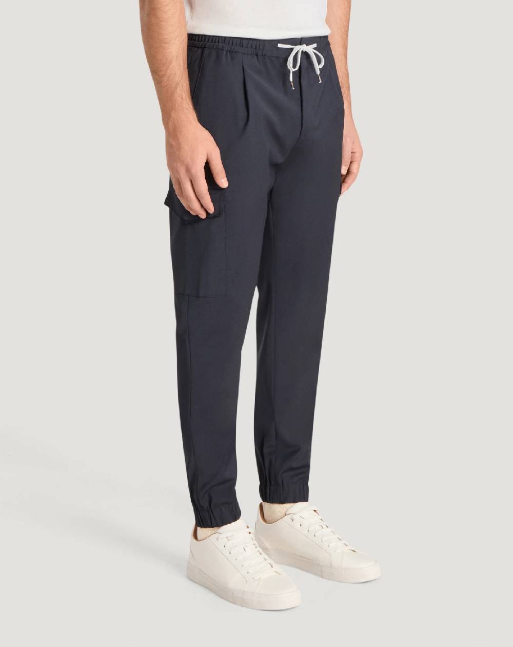 Pt Torino Pantaloni Soft in techno lana Black Friday Prezzi