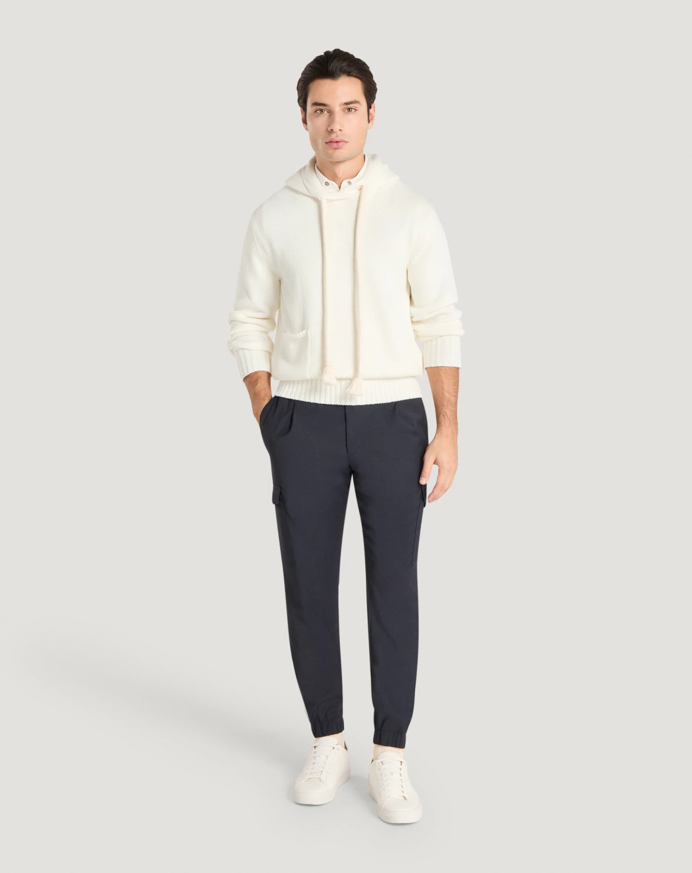 Pt Torino Pantaloni Soft in techno lana Black Friday Prezzi