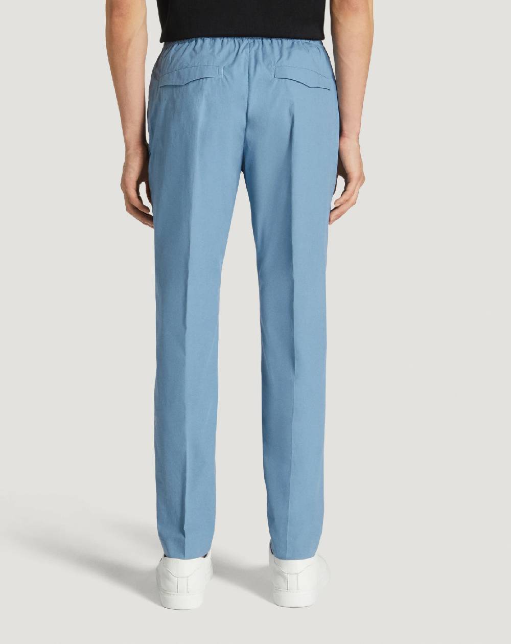 Pt Torino Pantaloni Omega in popeline stretch Offerta