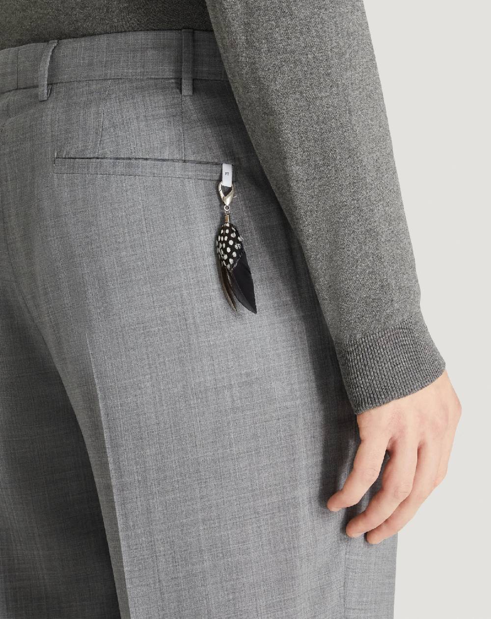 Pt Torino Pantaloni Diciannove in lana Outlet