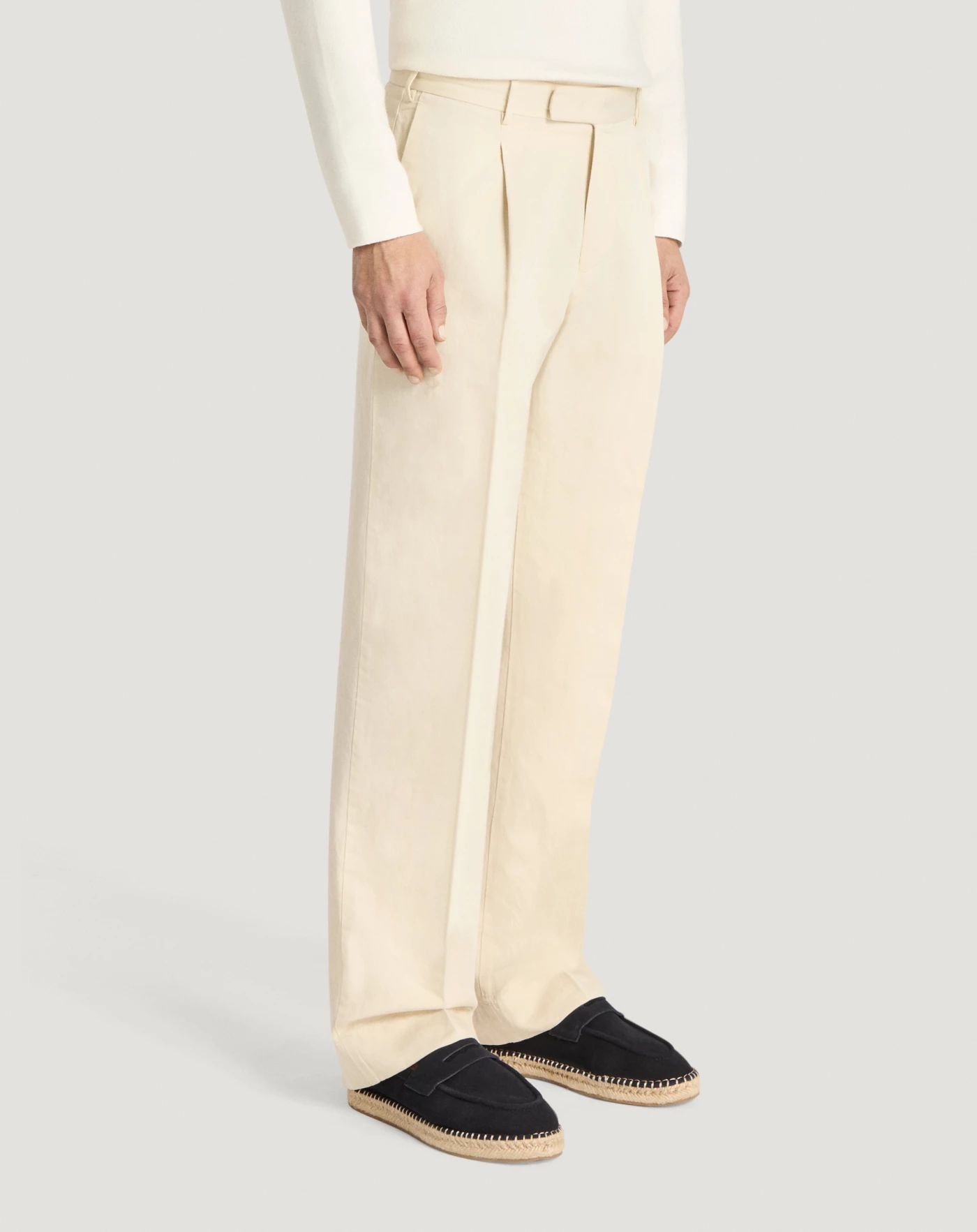 Pt Torino Pantaloni Quindici in gabardina Saldi