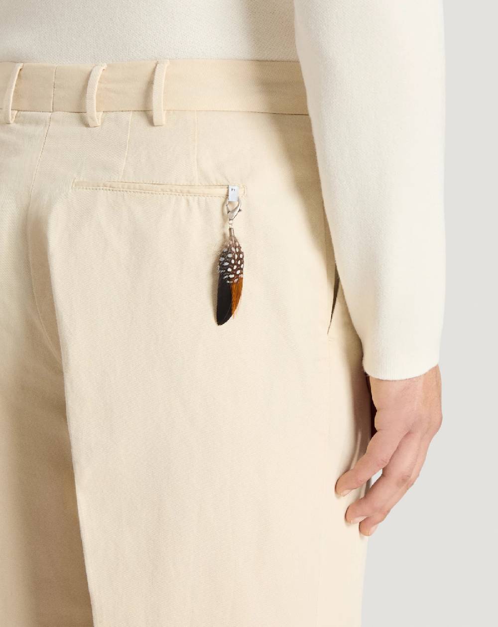 Pt Torino Pantaloni Quindici in gabardina Saldi
