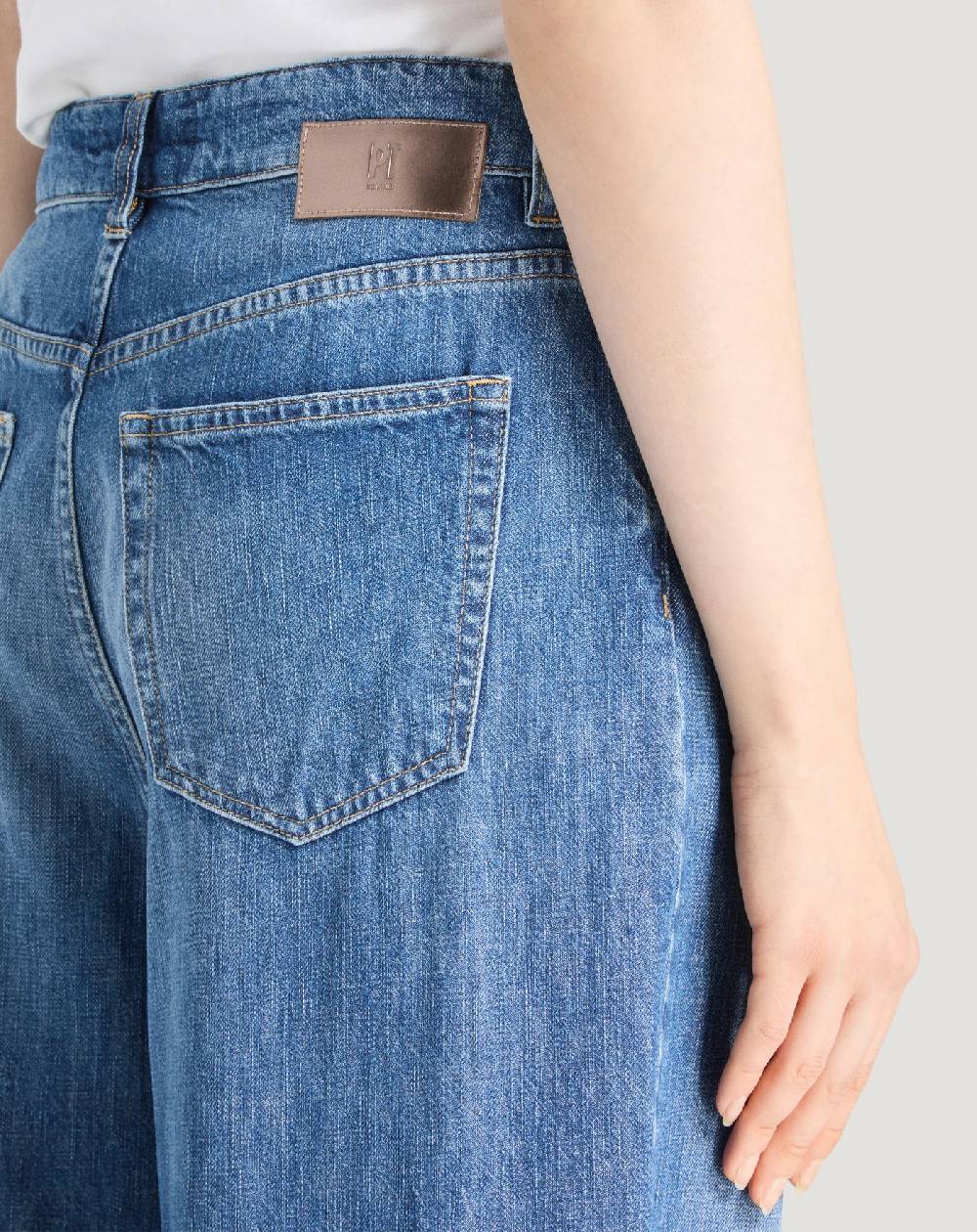 Pt Torino Jeans Miley in denim di cotone Vendite Flash