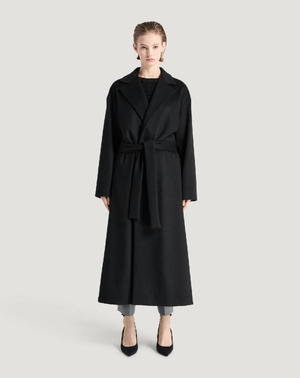 Pt Torino Cappotto in drap di lana e cachemire Negozio