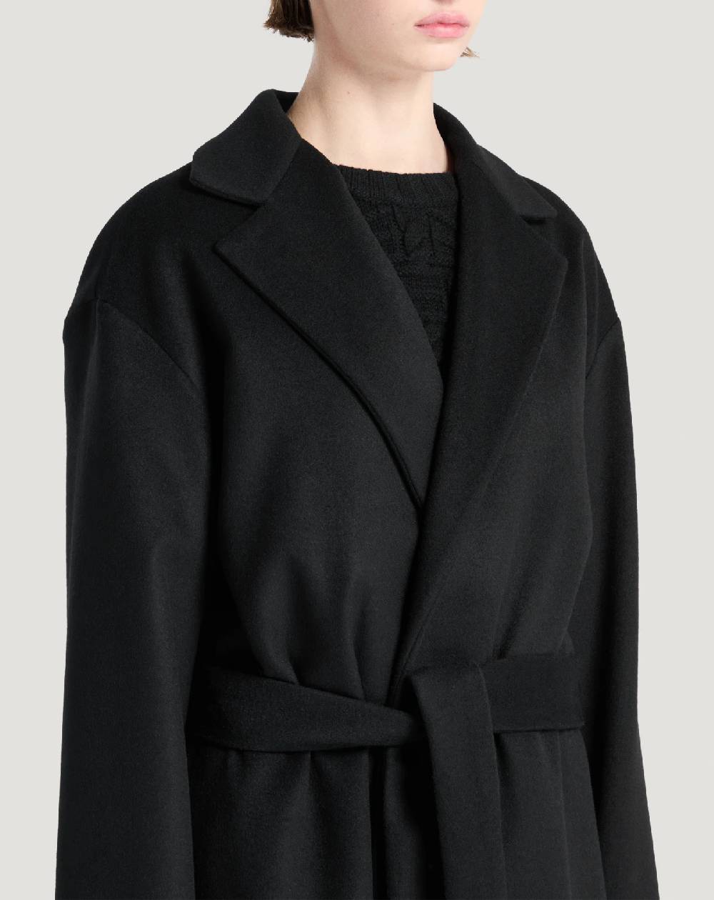 Pt Torino Cappotto in drap di lana e cachemire Negozio