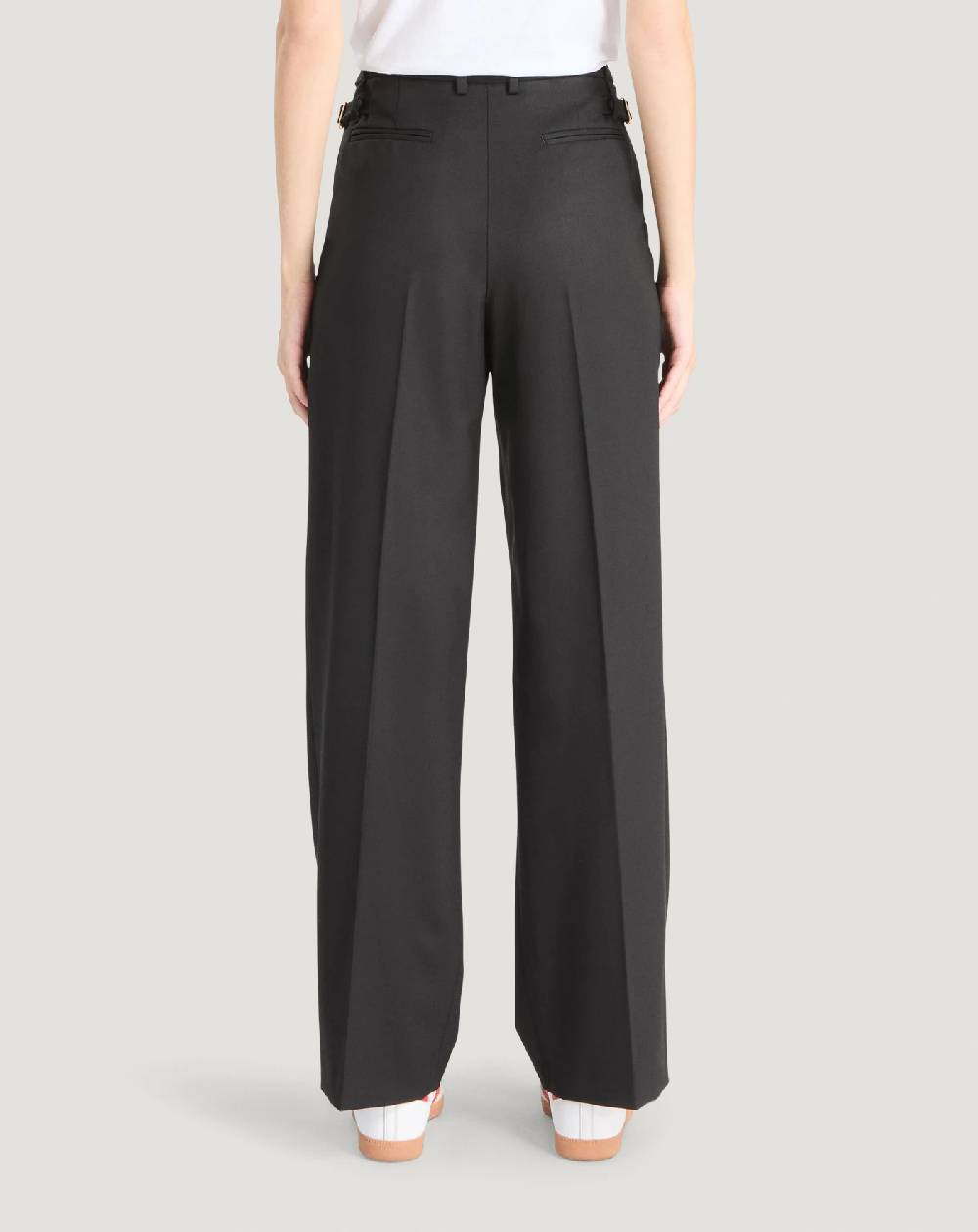 Pt Torino Pantaloni Isabel in lana stretch Promozione