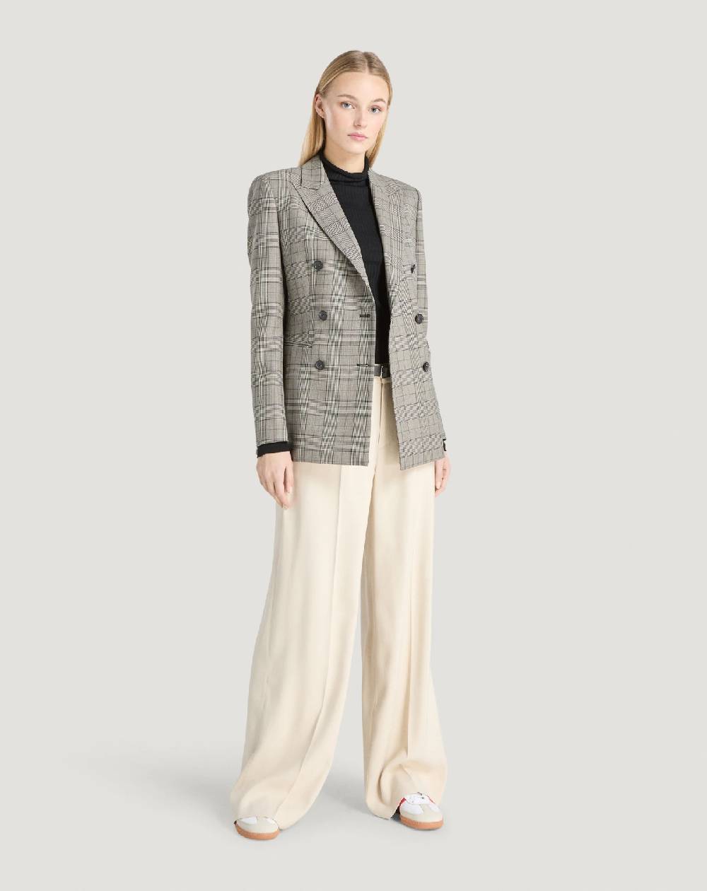 Pt Torino Blazer in lana check Spedizione Gratuita