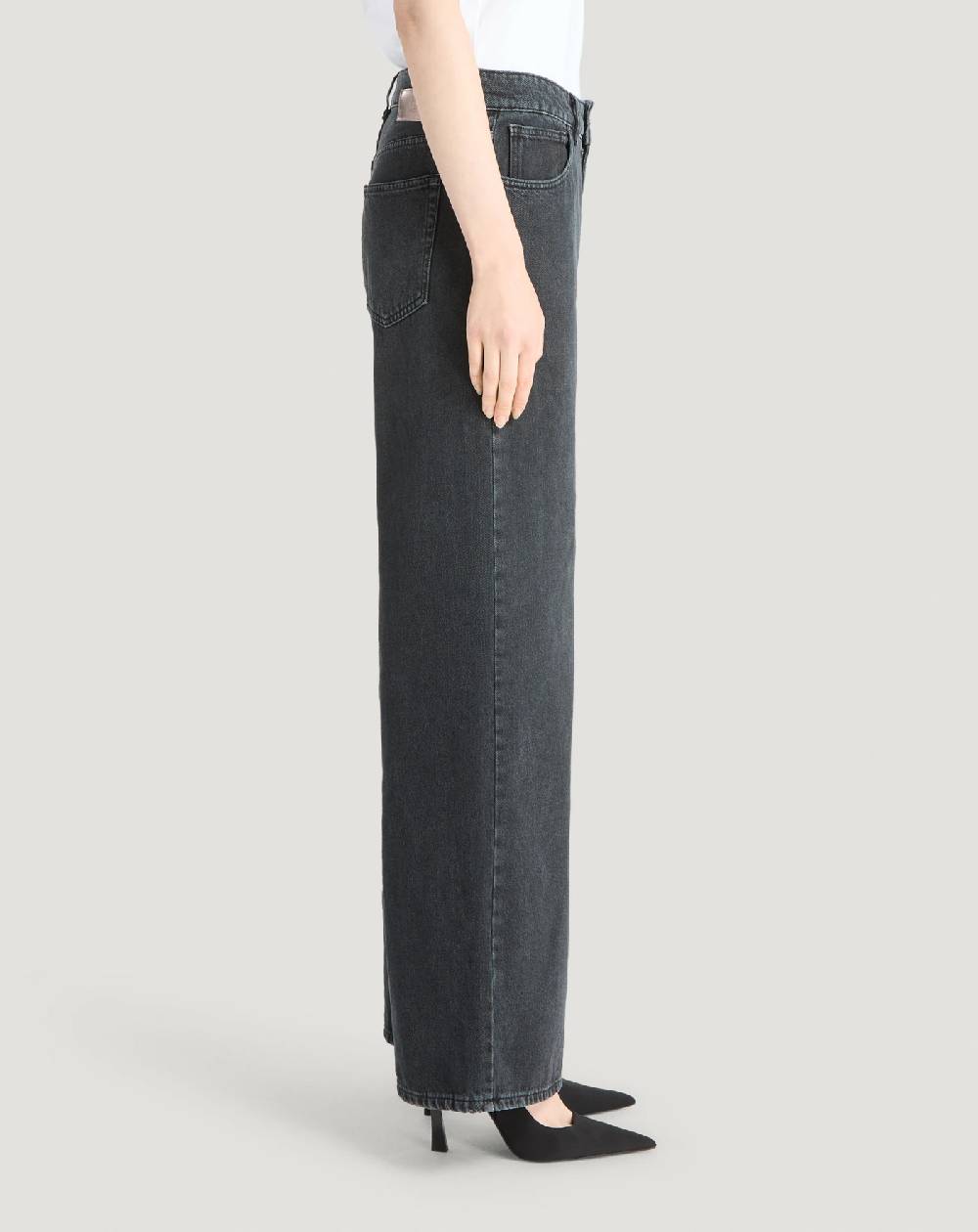 Pt Torino Jeans Miley in black denim Qualità Garantita