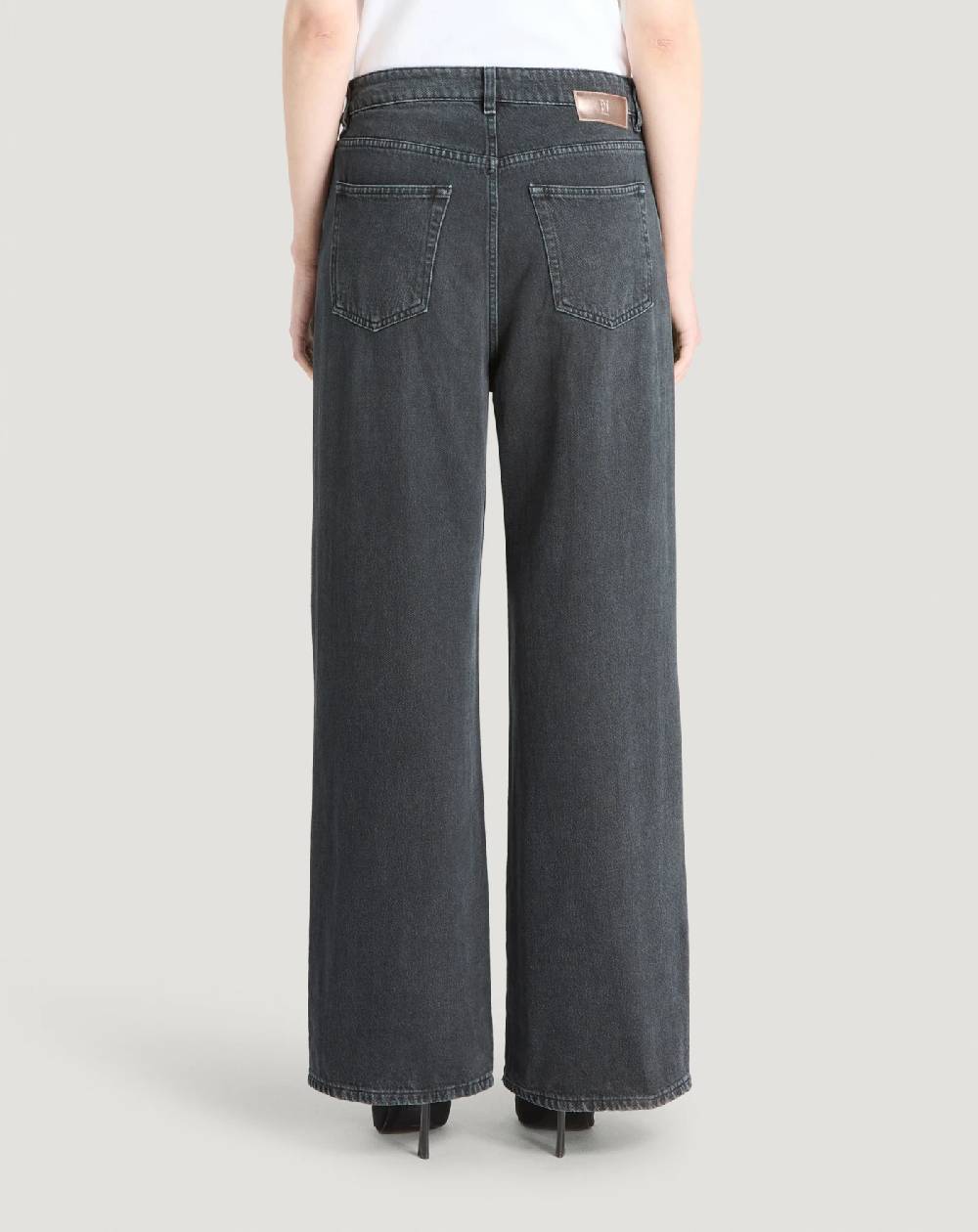 Pt Torino Jeans Miley in black denim Qualità Garantita