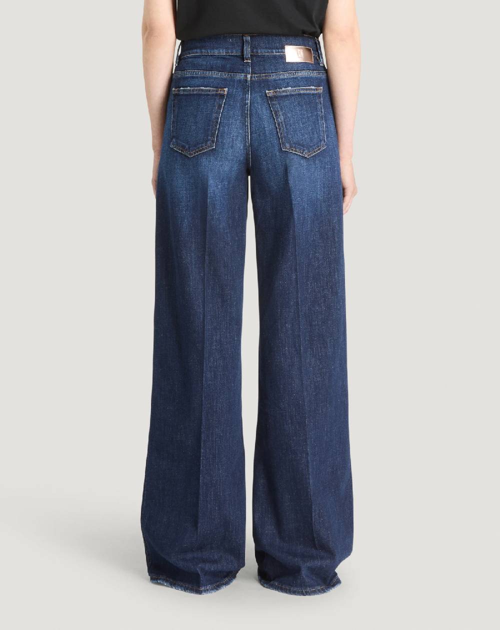 Pt Torino Jeans Cyndi in denim loose Negozi Online