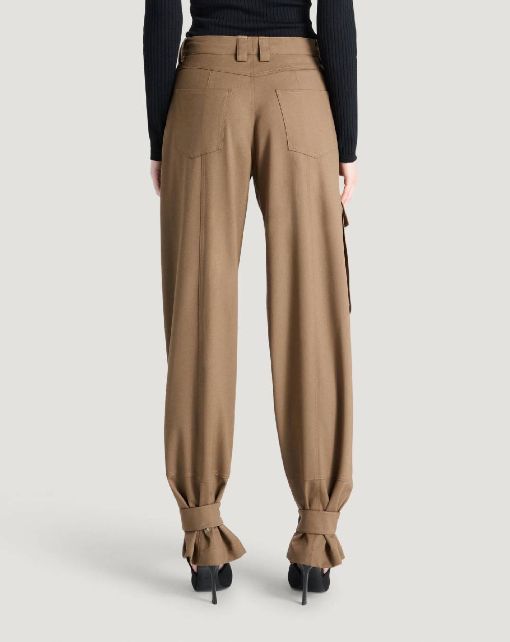 Pt Torino Pantaloni Giselle in tecno lana Promozione Limitata
