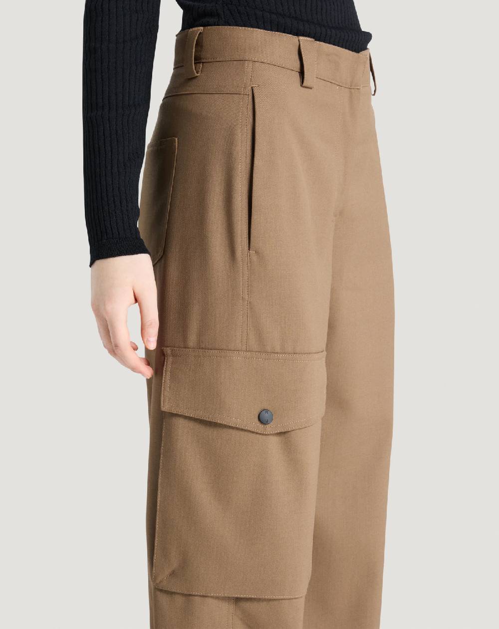 Pt Torino Pantaloni Giselle in tecno lana Promozione Limitata