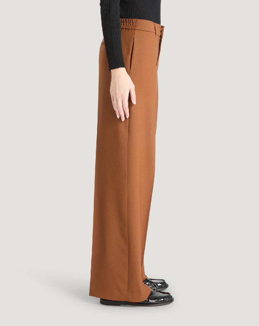 Pt Torino Pantaloni Lorenza in lana stretch Affare Del Giorno