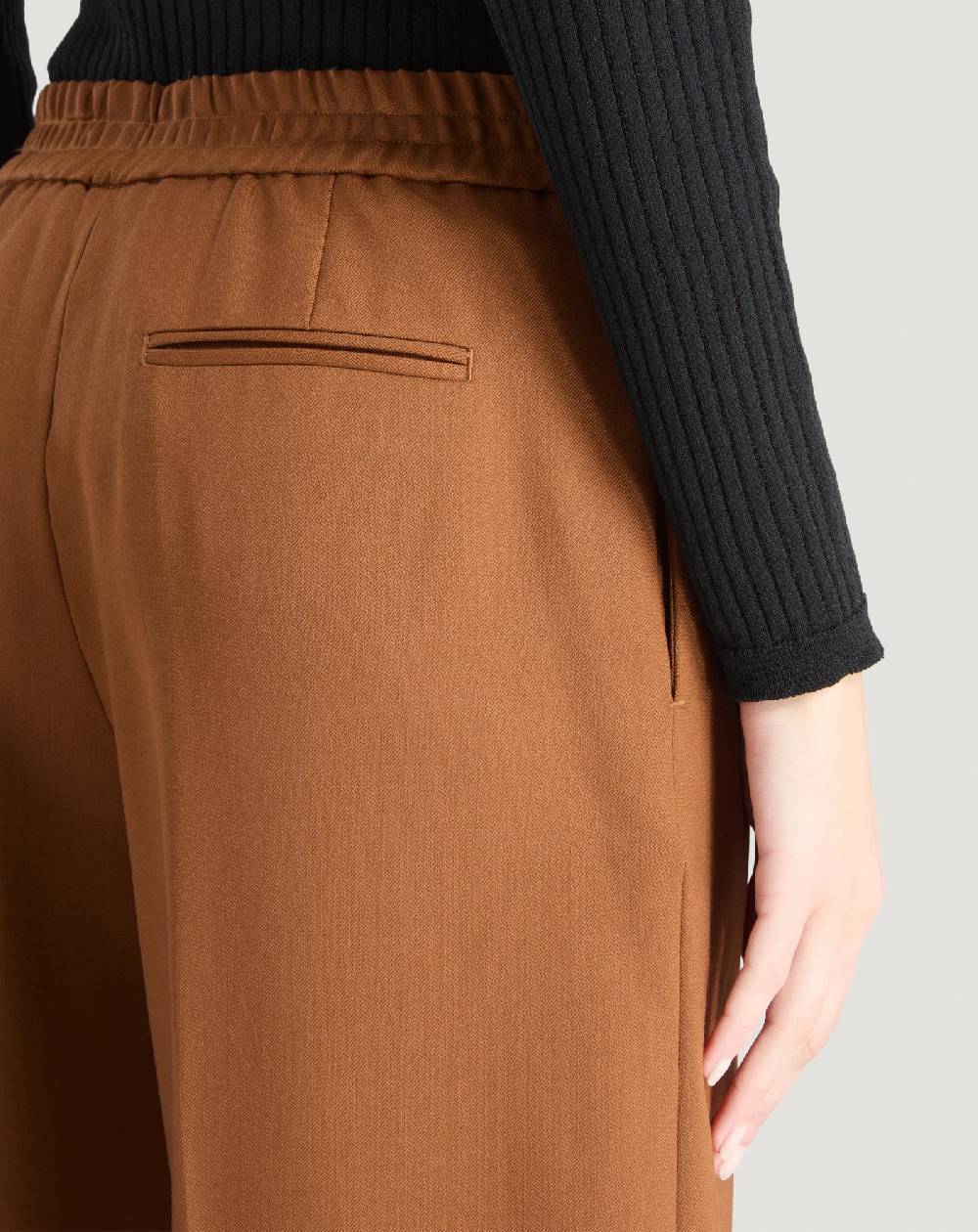 Pt Torino Pantaloni Lorenza in lana stretch Affare Del Giorno