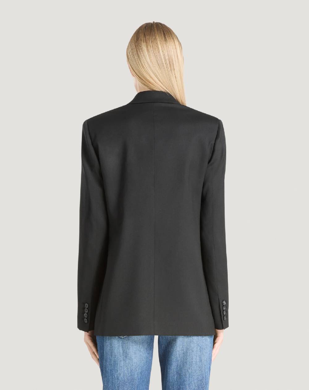 Pt Torino Blazer in twill di lana fluida Prezzo Ridotto