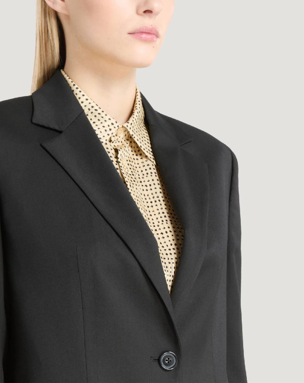 Pt Torino Blazer in twill di lana fluida Prezzo Ridotto