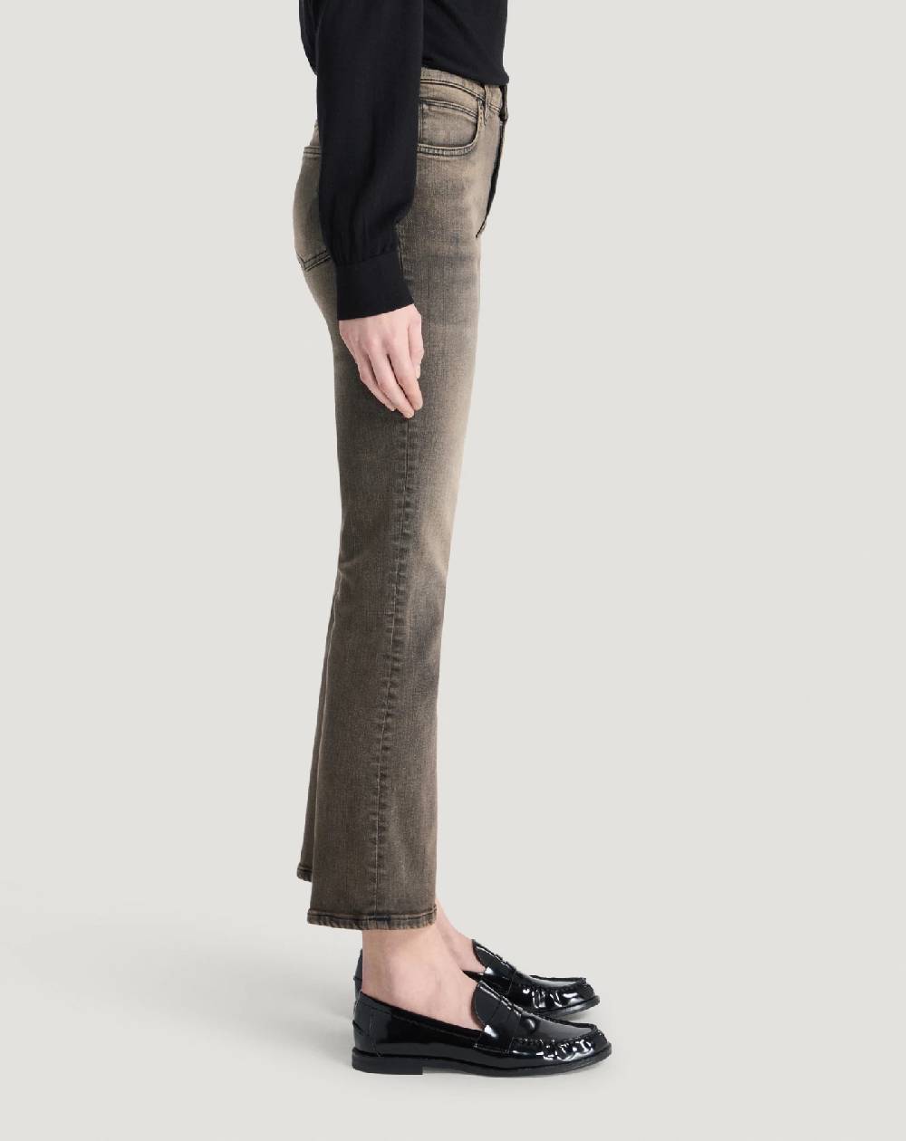 Pt Torino Jeans Kim in black denim stretch Novità
