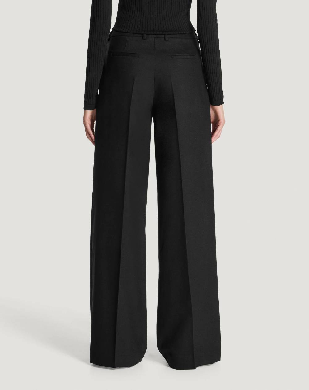 Pt Torino Pantaloni Alessandra in flanella Sconto