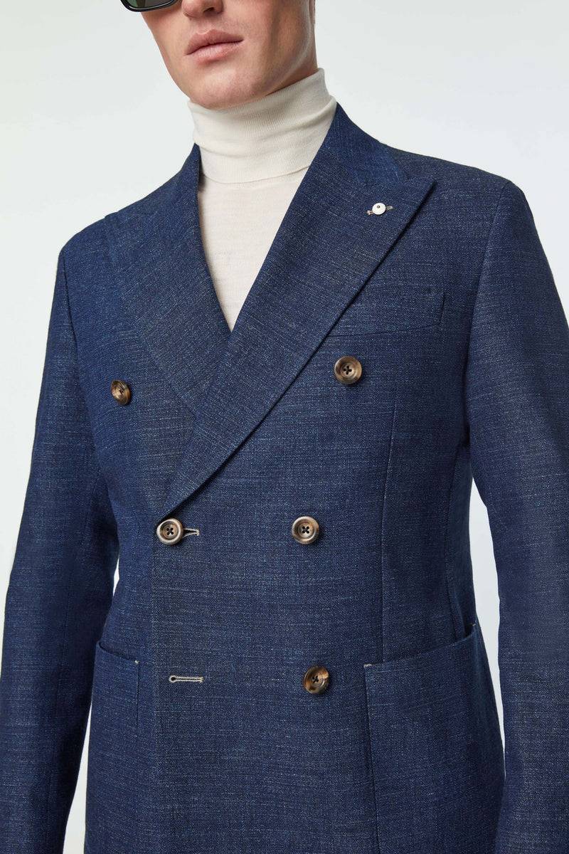 Lubiam Abito TOM Sartorial Indigo blu Abito TOM Sartorial Indigo blu In Saldo