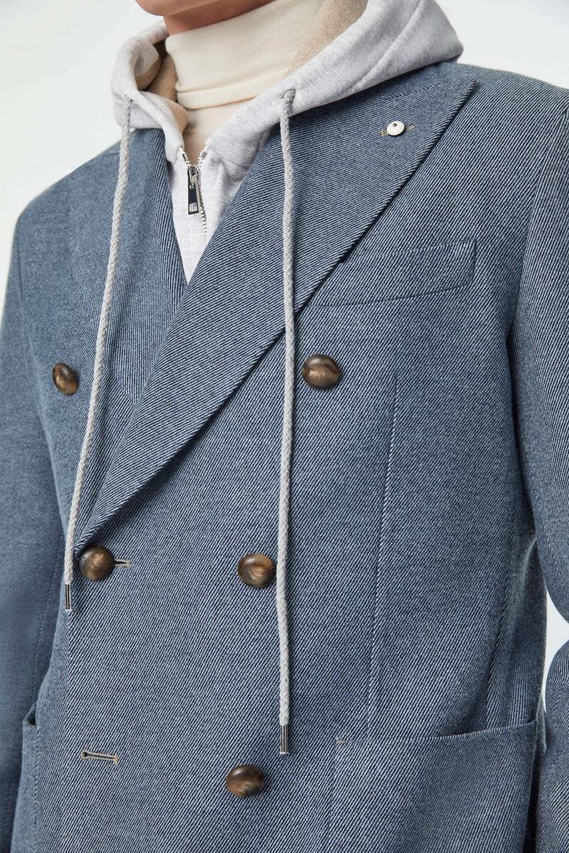 Lubiam Giacca TOM blu denim Sartorial Indigo Giacca TOM blu denim Sartorial Indigo 2025