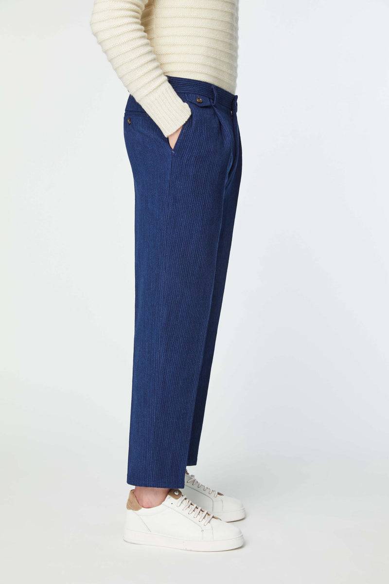 Lubiam Pantalone MILES Sartorial Indigo blu denim Pantalone MILES Sartorial Indigo blu denim 2025